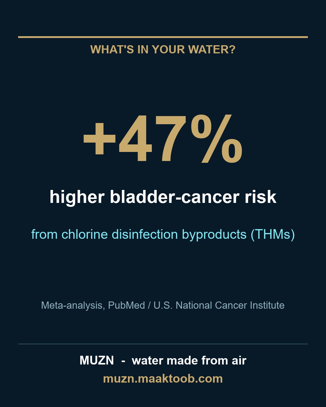 Chlorine cancer risk
